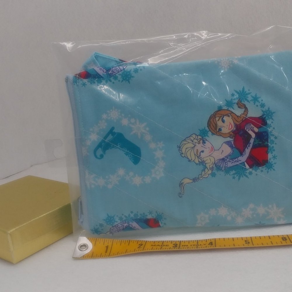 NWT Blue Girl's Princesses Zipper bag - Picture 2 of 2